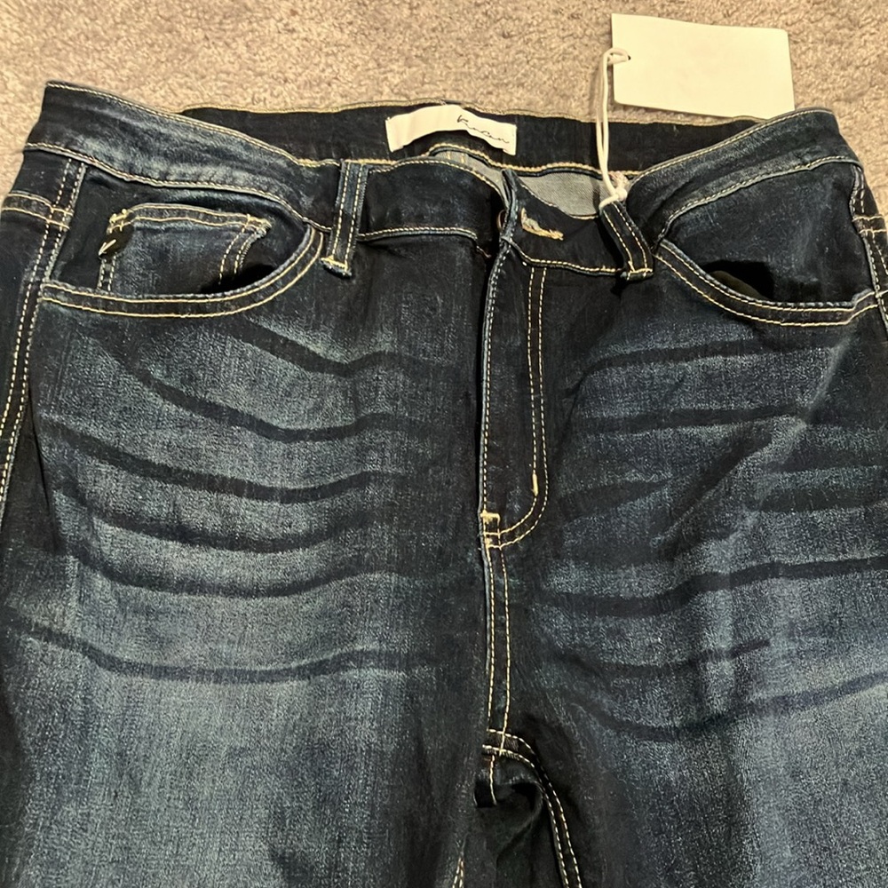 KanCan Flare Wide Leg Jeans Classic Style - Picture 3 of 12